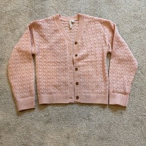 Janie & Jack pink cardigan, sz 10